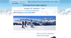 Desktop Screenshot of hovaro.aegondirekt.hu